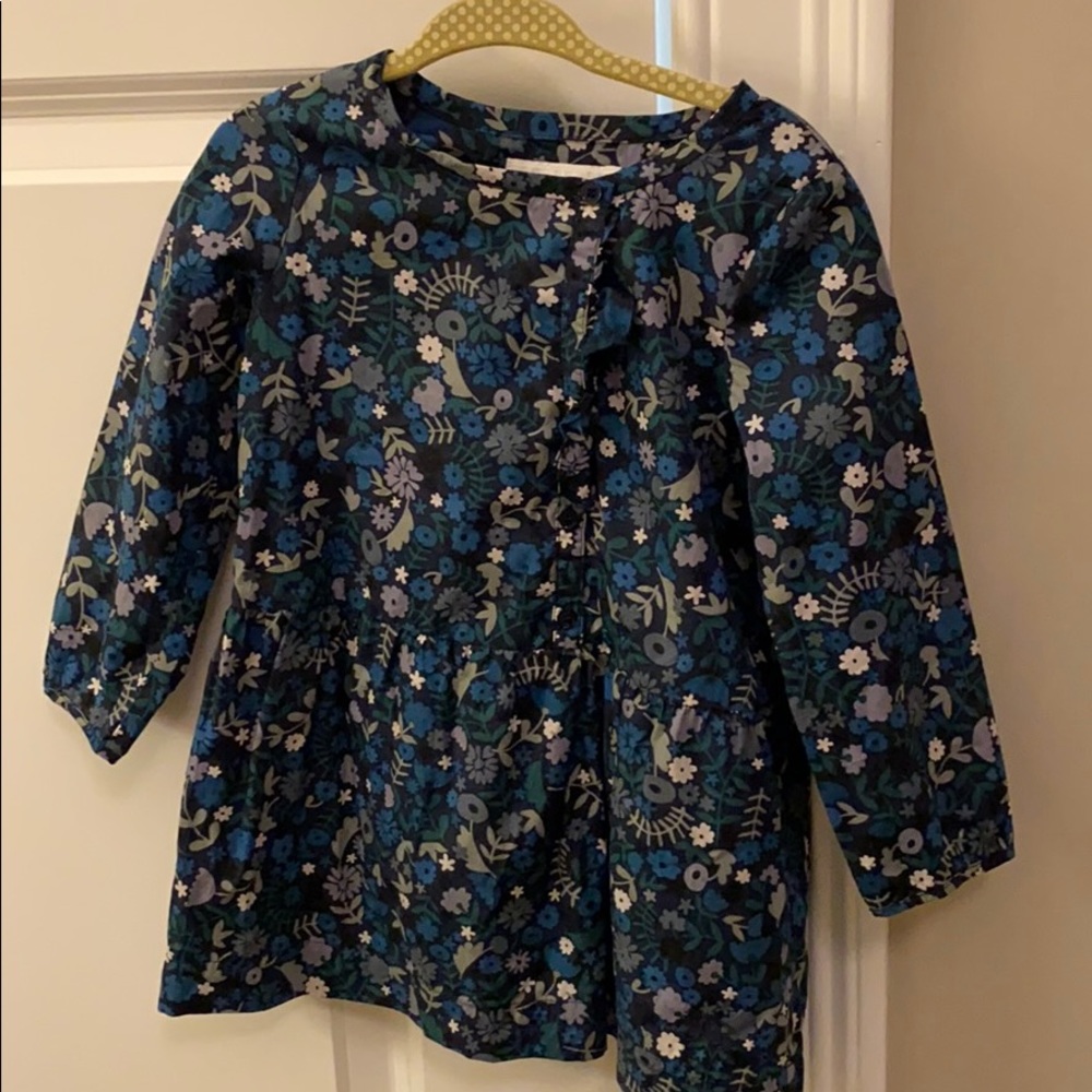 Burberry “alaya” floral print cotton dress